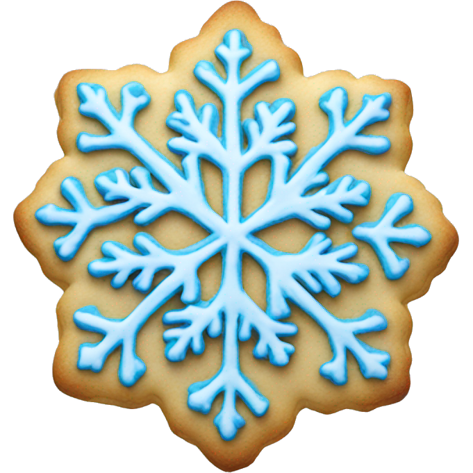 Snowflake cookie