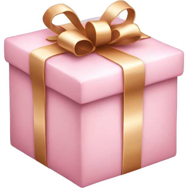 Light pink Christmas gift
