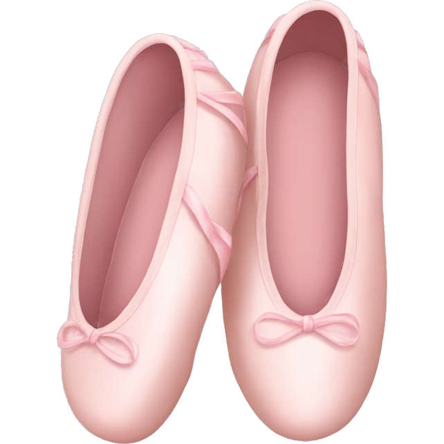Pale pink ballet shoes