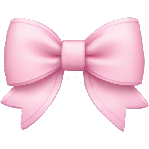 Light pink bows