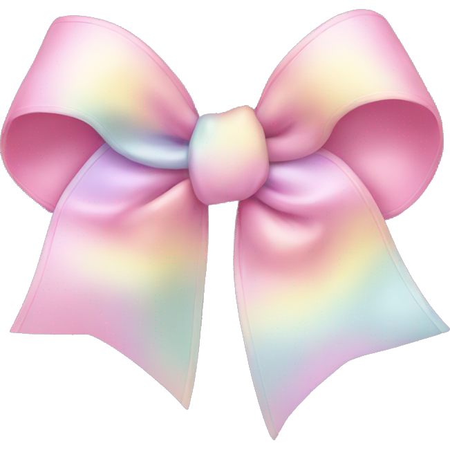 Pastel bow