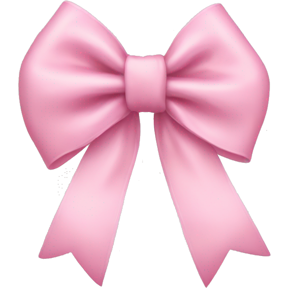 Baby pink bow