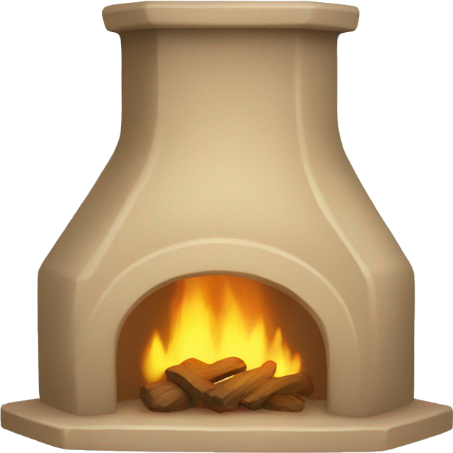 Beige hearth