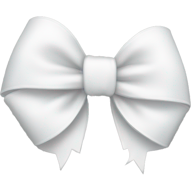 White bow