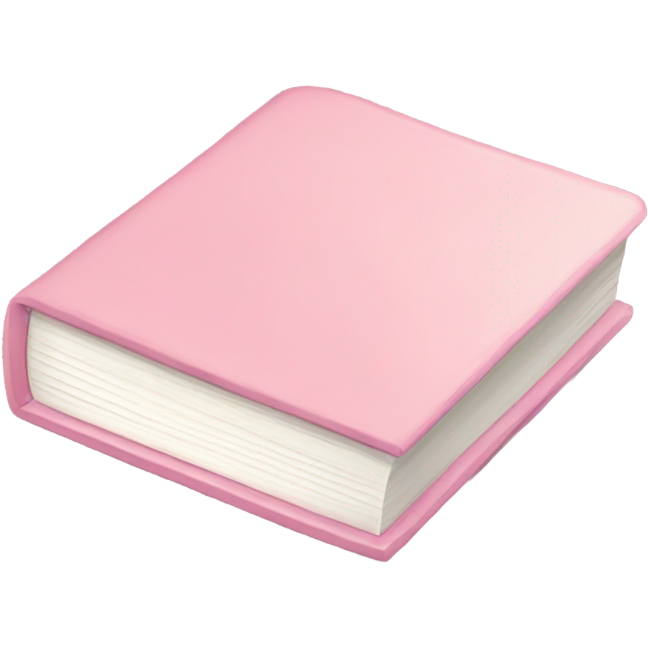 Pink pastel book
