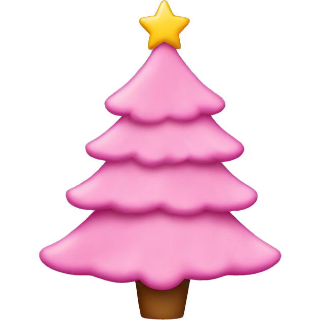 Pink Christmas tree