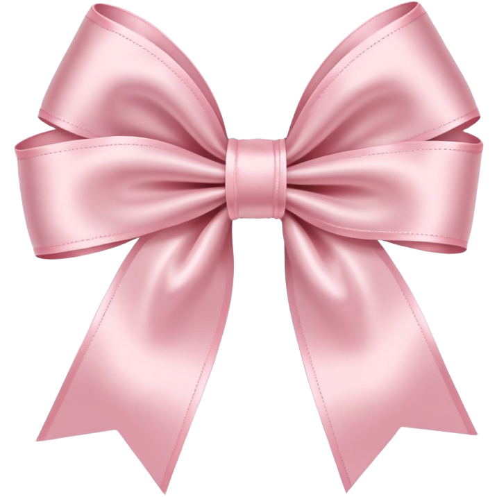Light pink bow