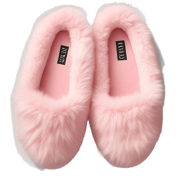 Light pink Victoria’s Secret fuzzy slippers