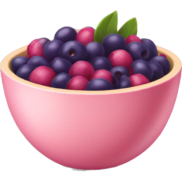 Pink açaí bowl