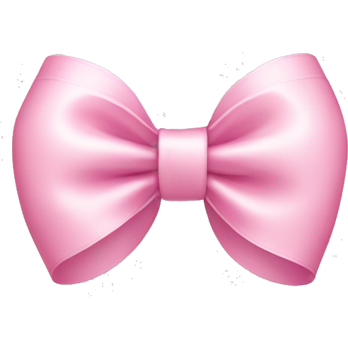 Baby pink bow