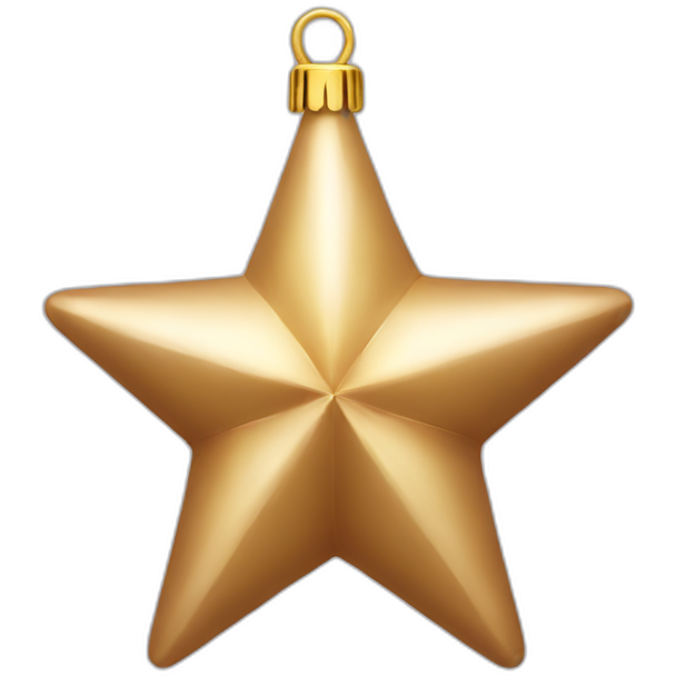 Christmas decoration star