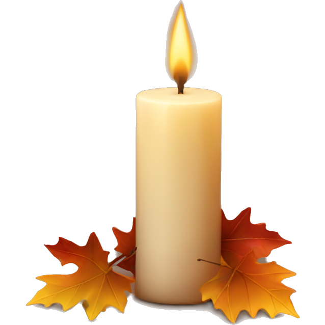 Fall candle