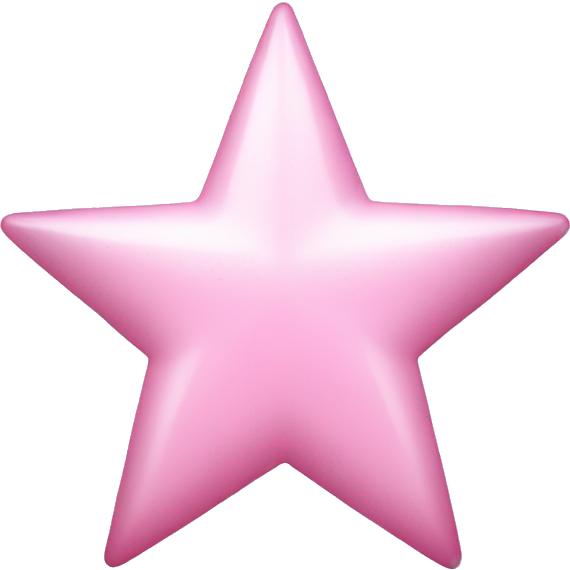 Pale pink star sparkle