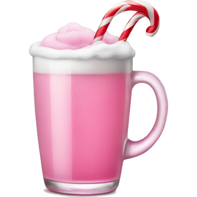 Pink christmas christmas drink
