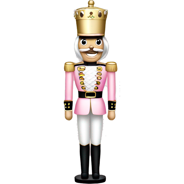 Light pink nutcracker