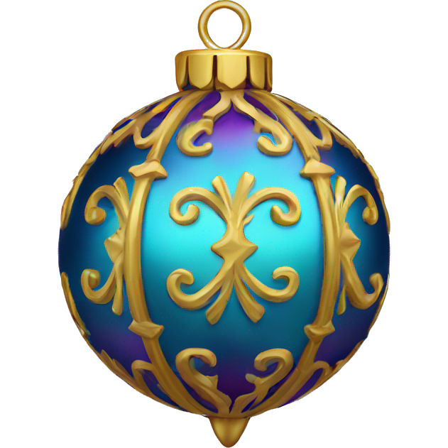 Ornate Christmas ornament