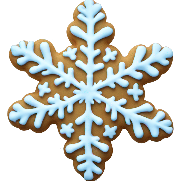 Snowflake cookie