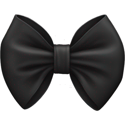 Black bow