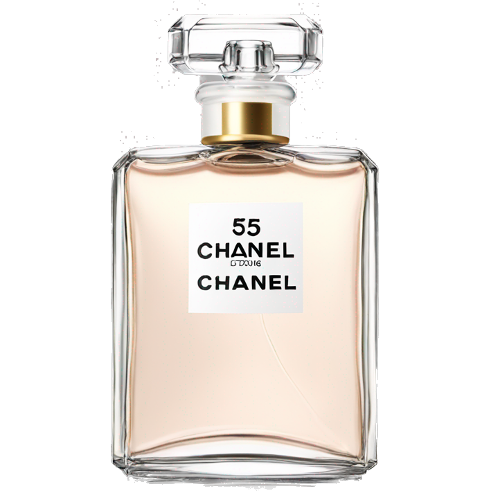 Chanel number 5 perfume clear bottle
