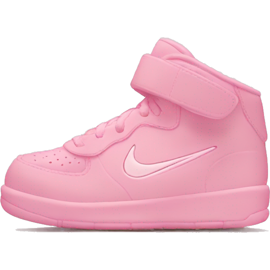 Baby pink Nike sign