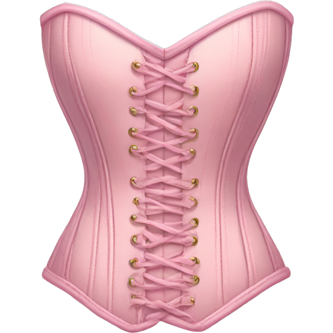 Pastel pink corset