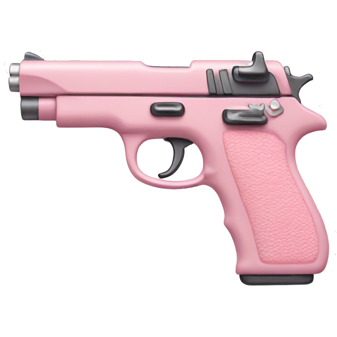 Pastel pink pistol