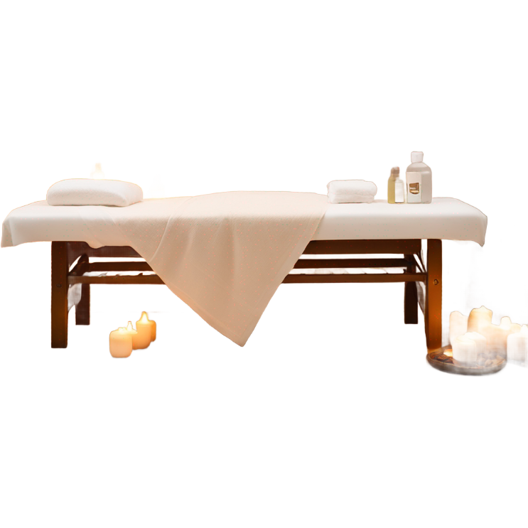 Massage on the table aesthetic