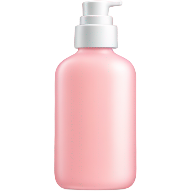 Oil bottle for skincare, pastel pink