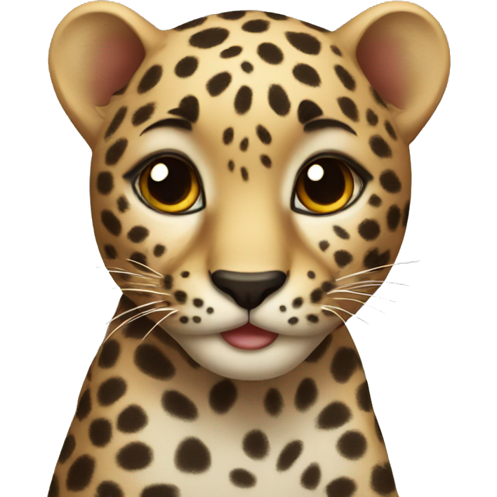An adorable leopard