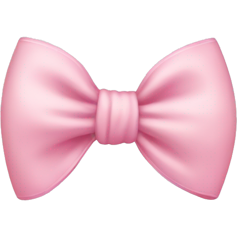 Light pink bow