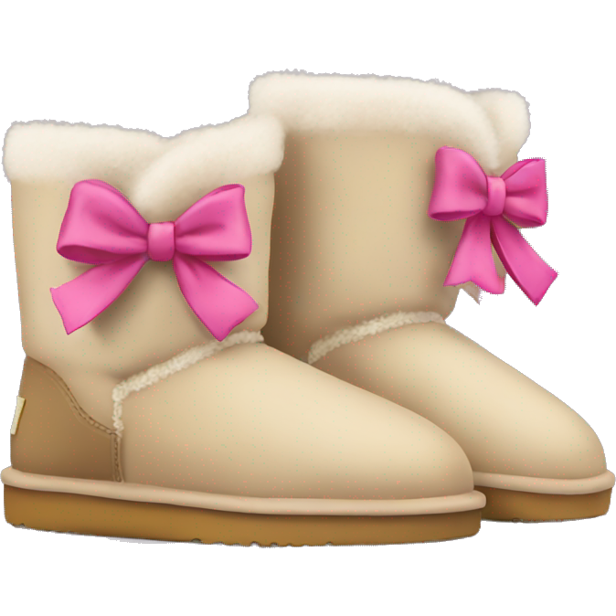 Uggs with bows