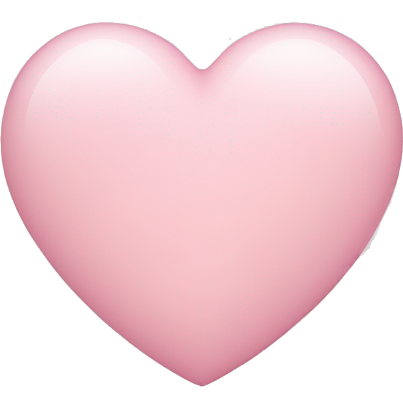 Light pink heart