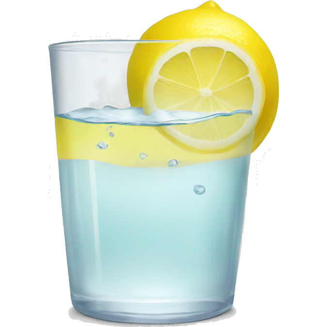 Lemon water