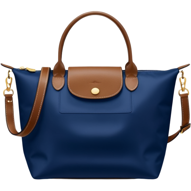 Sac Longchamp bleu marine