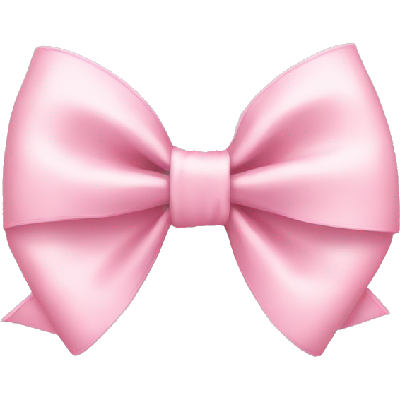 Light pink bow