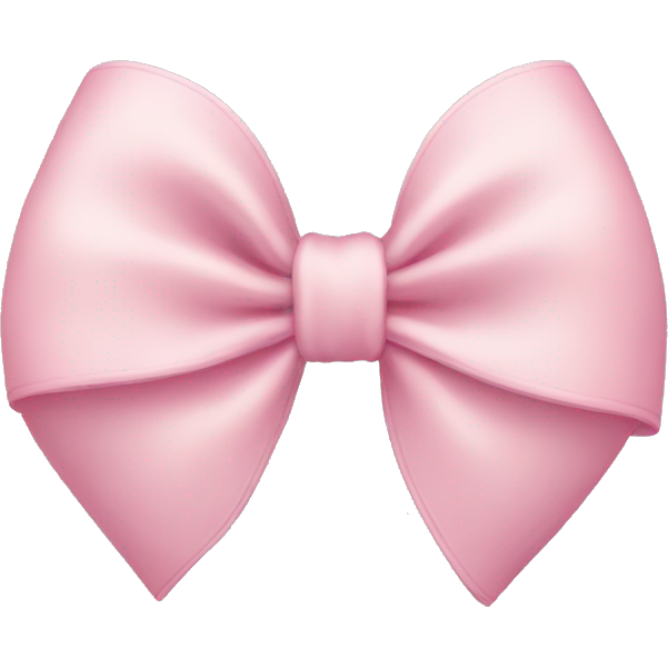 Light pink bow