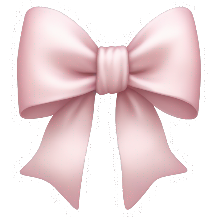 Pale Pink bow