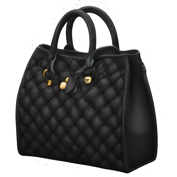 Bolso de lujo negro