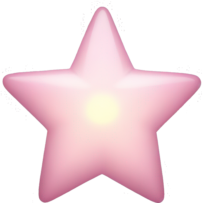 Light pink star