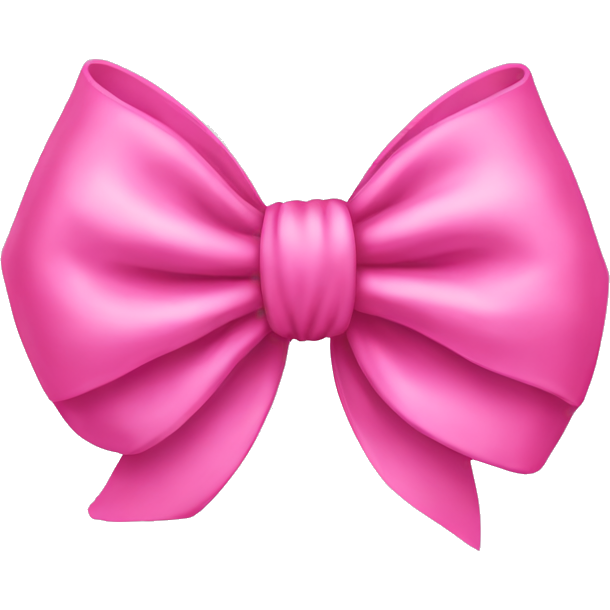 Pink bow