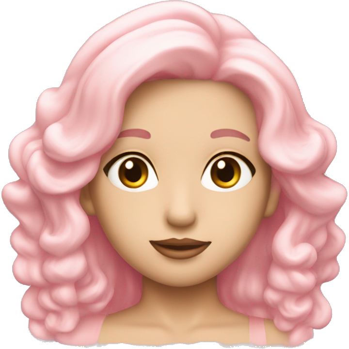 Cœur pastel rose