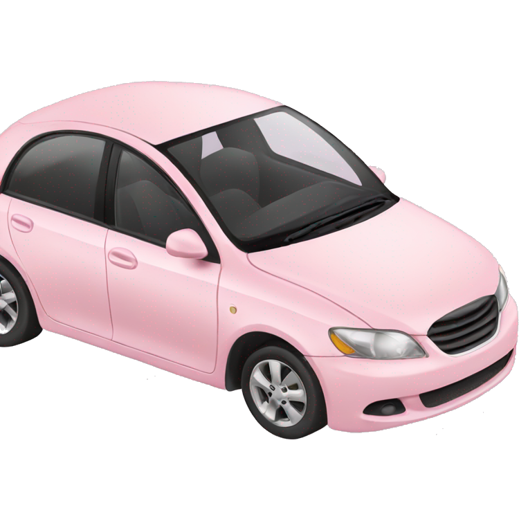Light pink car