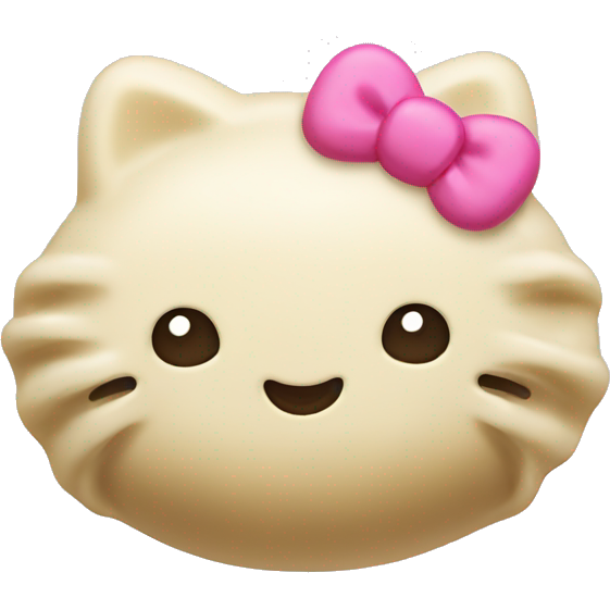 Hello Kitty dumpling