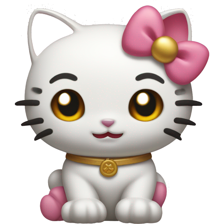 Hold lucky cat Hello Kitty