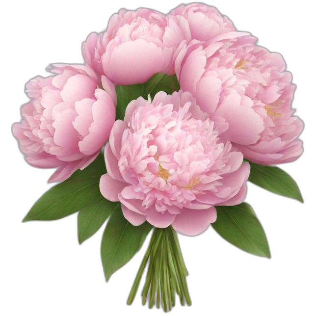 Peonies bouquet