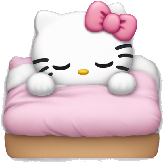 Sleepy hello kitty