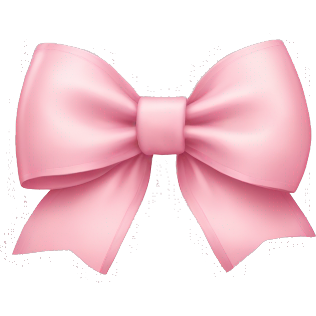 Light pink bow on light pink bow