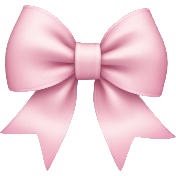 Light pink bow