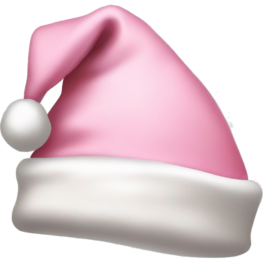 Light pink santa hat