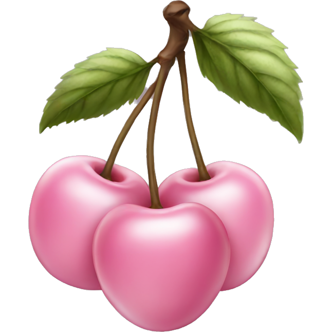 Light pink cherries